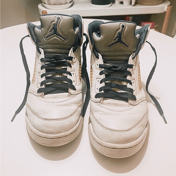 Nike Air Jordan 5 Retro Stealth 136027 142 Size 11.5 - Picture 1 of 7